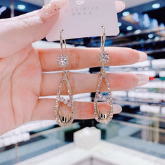 (🌸New Spring) Luxurious Full Diamond Drop Earrings