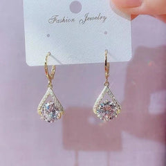 (🔥NEW) Super Sparkling Diamond Geometric Earrings