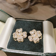 Rotatable Four-Leaf Clover Ring/Earrings/Necklace